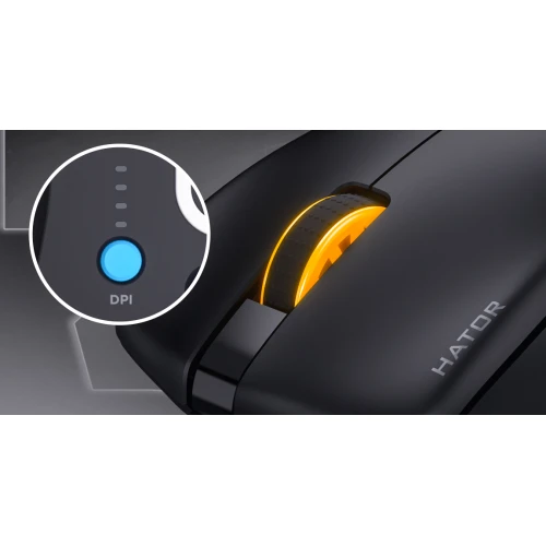 Mysz HATOR Pulsar 3 PRO Wireless RGB Black
