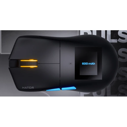 Mysz HATOR Pulsar 3 PRO Wireless RGB Black