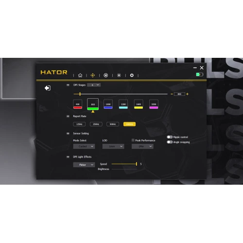Mysz HATOR Pulsar 3 PRO Wireless RGB Black