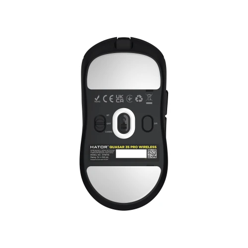 Mysz HATOR Quasar 3S PRO Wireless Black