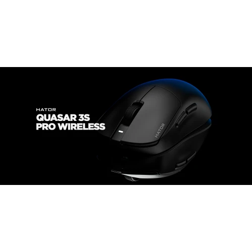 Mysz HATOR Quasar 3S PRO Wireless Black