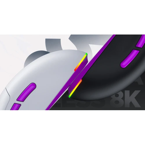 Mysz HATOR Quasar 3 ULTRA 8K+8K Wireless RGB Black Edition