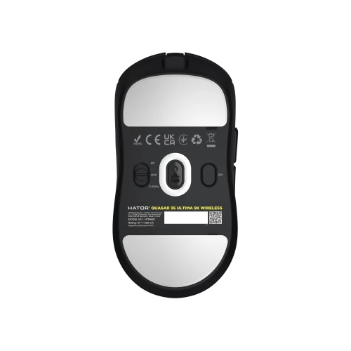 Mysz HATOR Quasar 3S ULTIMA 8K Wireless Black