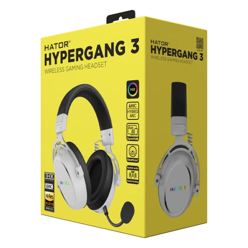 Słuchawki HATOR HYPERGANG 3 Wireless White