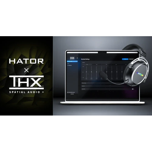 Słuchawki HATOR HYPERGANG 3 Wireless Cyber Violet