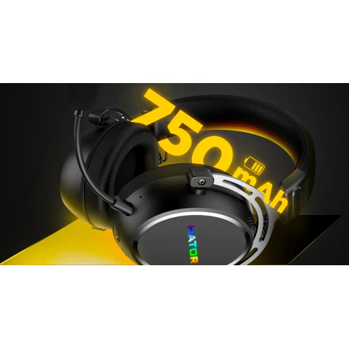 Słuchawki HATOR HYPERGANG 3 Wireless Cyber Violet