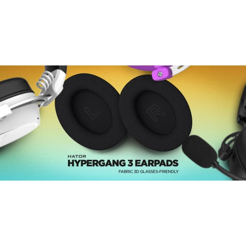 HATOR HYPERGANG 3 Series Fabric Earmuffs - (ACC409)
