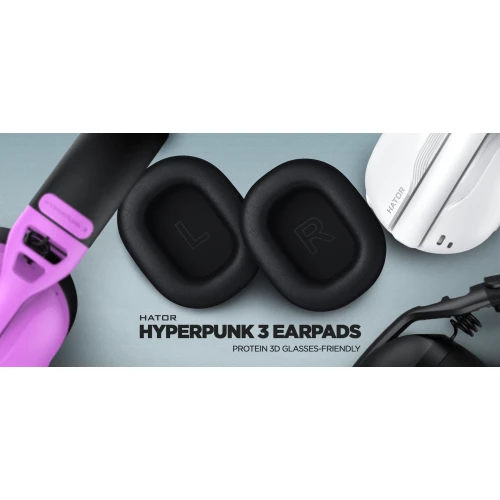 HATOR HYPERPUNK 3 Series Protein Earmuffs - (ACC400)