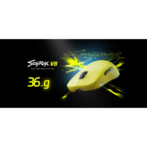 Mysz Scyrox V8 8K Superlight Wireless White