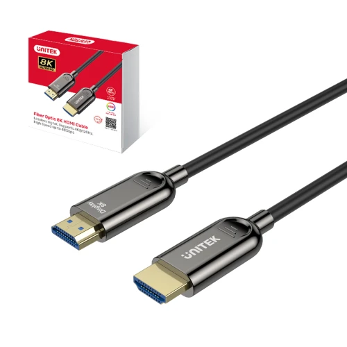 Kabel optyczny HDMI 2.1 Unitek AOC 4K 120Hz 20m