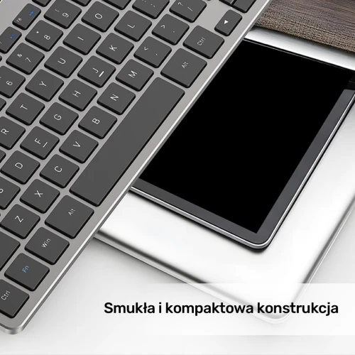Klawiatura Unitek Unitek SlimTap USB-C/USB-A