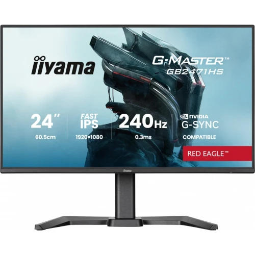 Monitor IIYAMA 23,8" GB2471HS-B1 Fast IPS FHD 240Hz Pivot