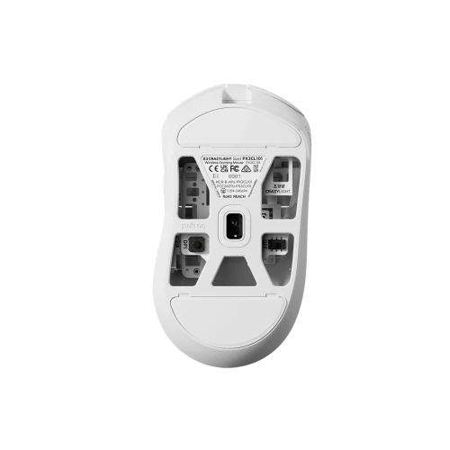 Mysz Pulsar X3 LHD CrazyLight Wireless Uyni White