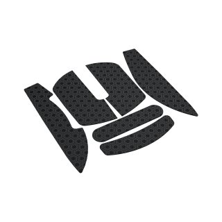 Anti-slip mouse grip tape for HATOR Quasar 3S series, black + deep grey - (ACC093)