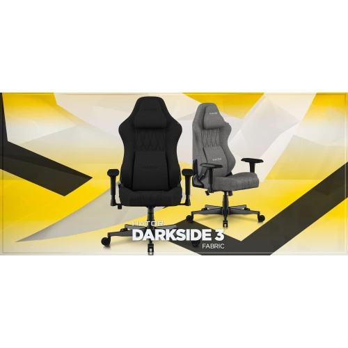 Fotel HATOR Darkside 3M Fabric Grey