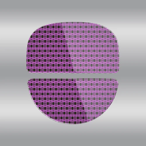 Glass feet for HATOR Quasar 3 series, white + violet - (ACC084)