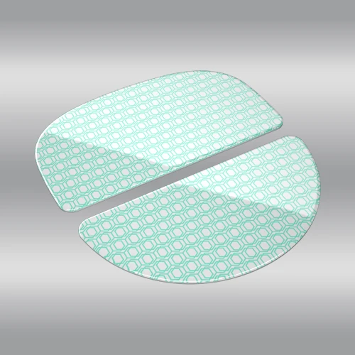 Glass feet for HATOR Quasar 3 series, white + mint - (ACC085)