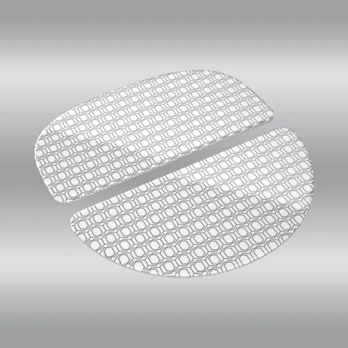 Glass feet for HATOR Quasar 3 series, white + light grey - (ACC088)