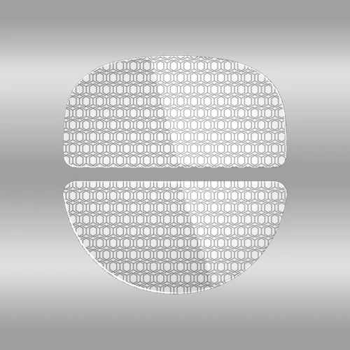 Glass feet for HATOR Quasar 3 series, white + light grey - (ACC088)