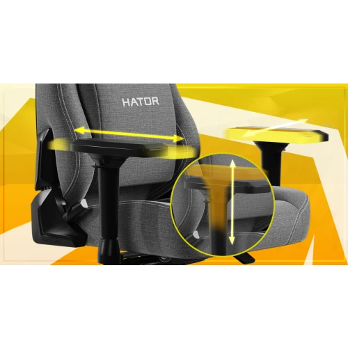 Fotel HATOR Darkside 3L PRO Fabric Black