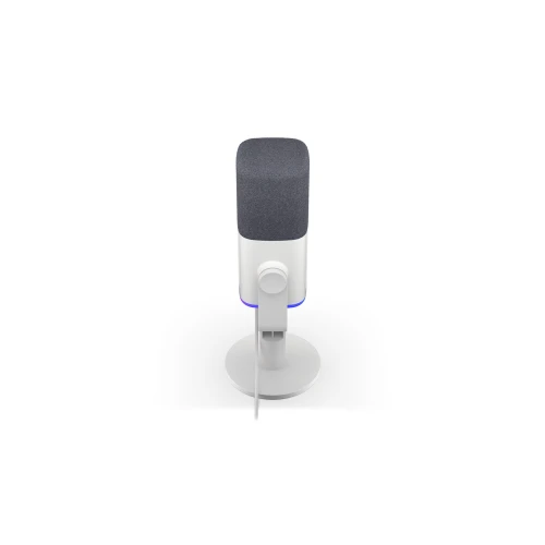 Mikrofon Krux Qube RGB XLR/USB White