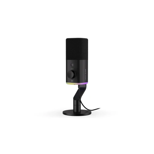 Mikrofon Krux Qube RGB XLR/USB Black