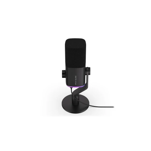 Mikrofon Krux Qube RGB XLR/USB Black
