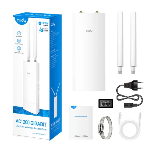 Access Point Cudy AP1300 Outdoor WiFi 5, 2,4GHz/5GHz PoE