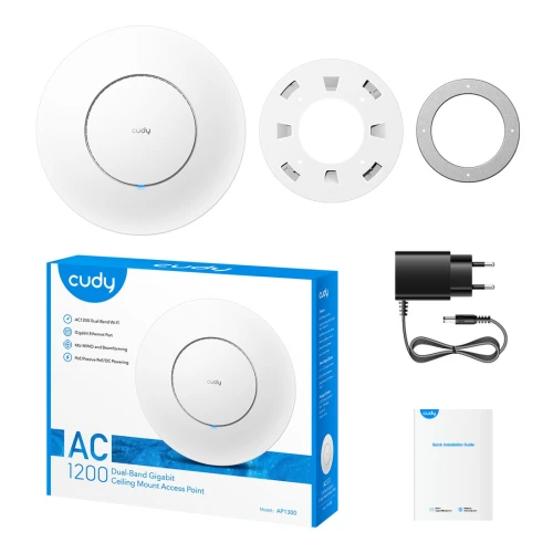 Access Point Cudy AP1300 WiFi 2,4GHz/5GHz PoE