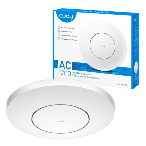 Access Point Cudy AP1300 WiFi 2,4GHz/5GHz PoE