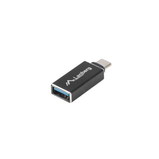 Adapter USB-c(m) 3.1->usb-a(f) Otg Czarny Lanberg