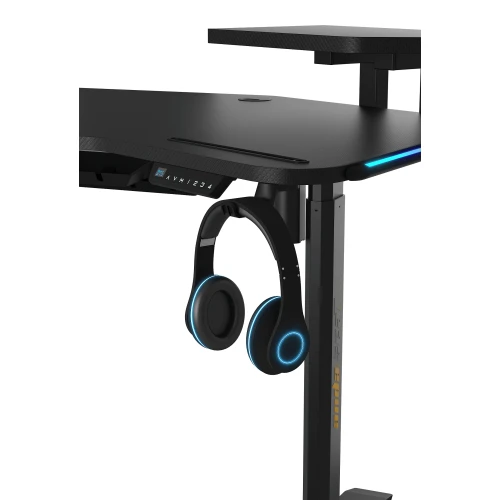 Anda Seat Shadow Warrior Black Stół komputerowy z elektryczną regulacją wysokości