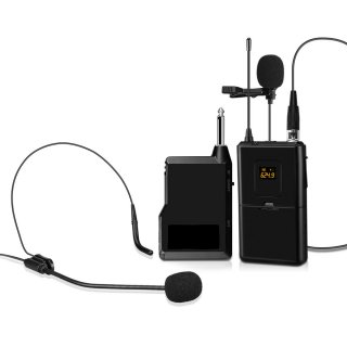 Bezprzewodowy zestaw mikrofonów MOZOS UHF-SET
