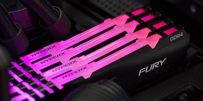 HyperX przedstawia kości pamięci Fury RGB