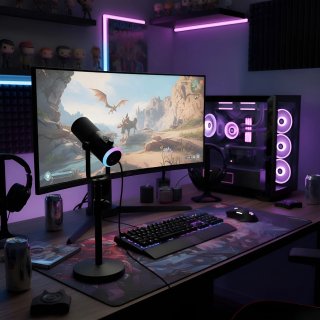 Mozos GM-ONE-BK – dynamiczny mikrofon studyjny z USB-C i XLR