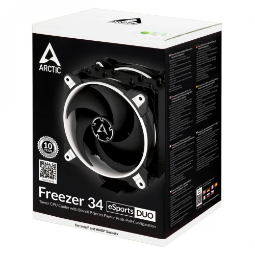 Chłodzenie Arctic Freezer 34 eSports Duo White