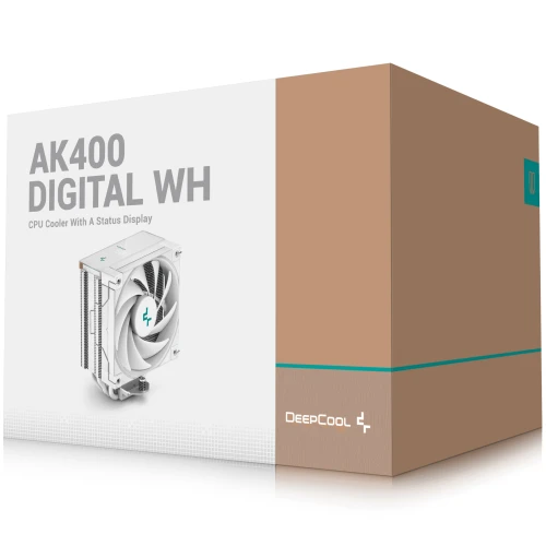 Chłodzenie DeepCool AK400 Digital 120 mm – White