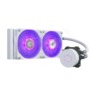 Chłodzenie wodne AiO Cooler Master MasterLiquid Lite ML240L v2 RGB White