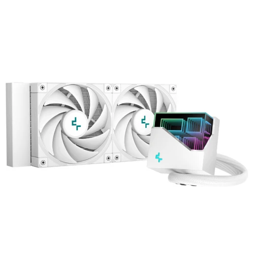 Chłodzenie wodne AiO DeepCool LT520 240mm White