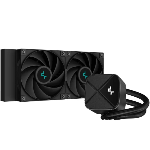 Chłodzenie wodne AiO DeepCool LS520S Zero Dark 240mm Black