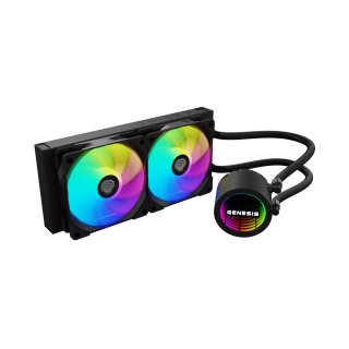 Chłodzenie wodne AiO Genesis Hydria 240mm ARGB Black