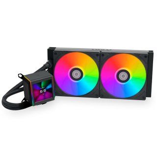 Chłodzenie wodne AiO Lian Li GALAHAD II LCD 280mm ARGB Black