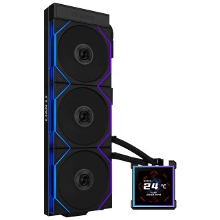Chłodzenie wodne AiO Lian Li HydroShift II LCD-S 360TL 360 RGB Black