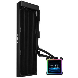 Chłodzenie wodne AiO Lian Li HydroShift II LCD-S 360N 360 Fanless Black