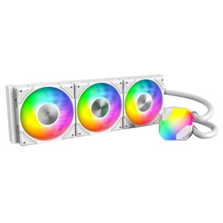 Chłodzenie wodne AiO Montech Hyper Flow ARGB 360 White