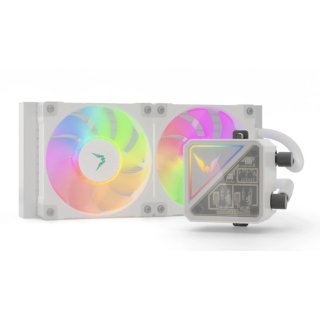 Chłodzenie wodne AIO Valkyrie V240 Lite ARGB White (VK-AIOVL240W)