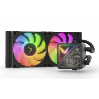Chłodzenie wodne AIO Valkyrie V240 Lite ARGB Black (VK-AIOVL240B)