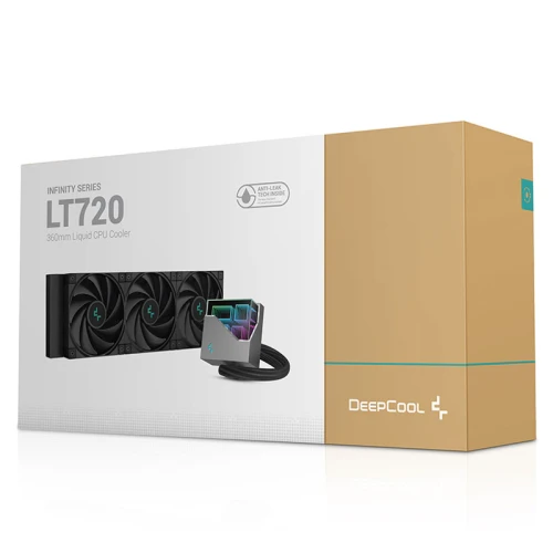 Chłodzenie wodne AuI DeepCool LT720 360mm Black