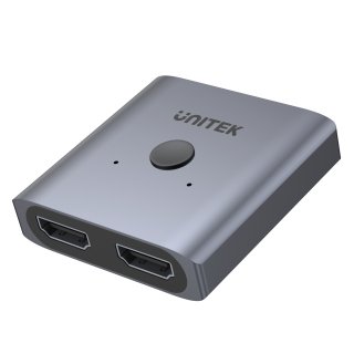 Dwukierunkowy przełącznik HDMI2.0 4K 2-na-1 Unitek V1127A