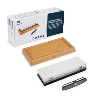 Dwustronny kamień wodny premium do ostrzenia noży 1000/4000 Shuiori Oostrzałka, Osełka